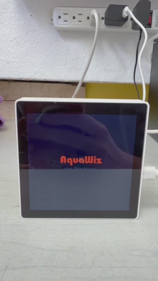AquaWiz Display Screen